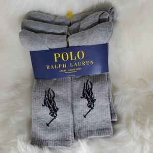 Mens Ralph Lauren Polo Socks 6pk